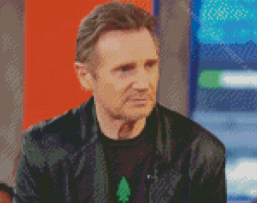 Liam Neeson Diamond Painting