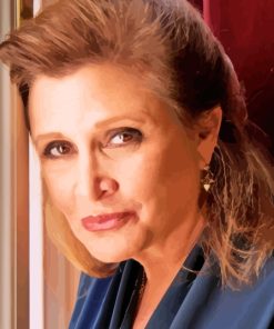 Carrie Fisher Diamond Painting