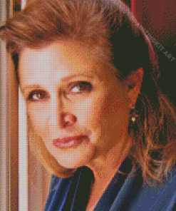 Carrie Fisher Diamond Painting