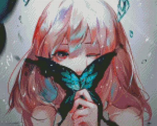 Aesthetic Girl Diamond Painting