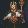 Skeleton King Diamond Painting