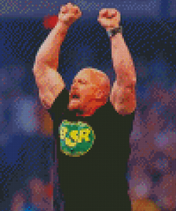 Steve Austin Diamond Painting