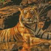 Aesthetic Bengal Tiger Diamond Painting