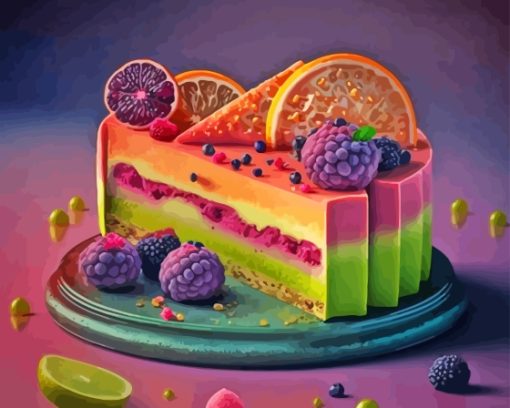 Aesthetic Cake Diamond Painting