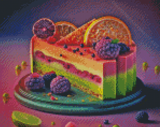 Aesthetic Cake Diamond Painting