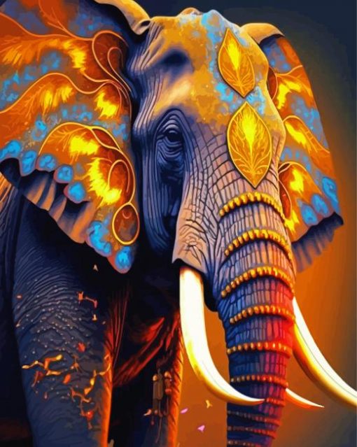 Aesthetic Elephant Diamond Painting