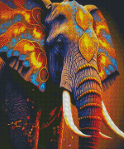 Aesthetic Elephant Diamond Painting