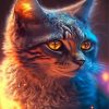 Galaxy Cat Diamond Painting