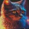 Galaxy Cat Diamond Painting