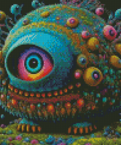 Weird Eyes Diamond Painting