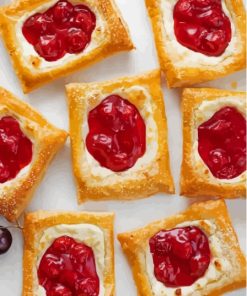 Cherry Danish Sweet Diamond Painting