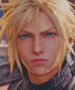 Cloud Strife Diamond Painting