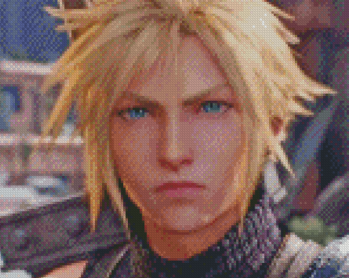 Cloud Strife Diamond Painting