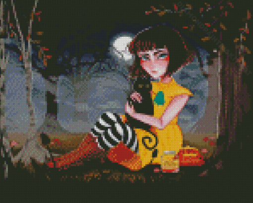 Fran Bow Diamond Painting