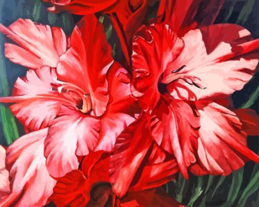 Cool Gladiolus Diamond Painting