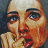 Woman Crying Diamond Painting