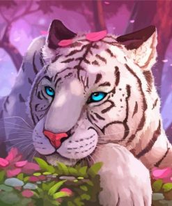 Cute Tiger Diamond Painting