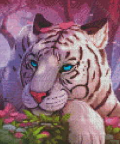 Cute Tiger Diamond Painting