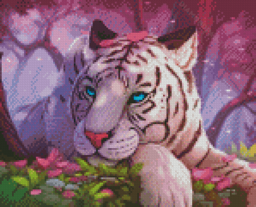 Cute Tiger Diamond Painting