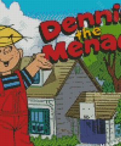 Film Dennis The Menace Diamond Painting