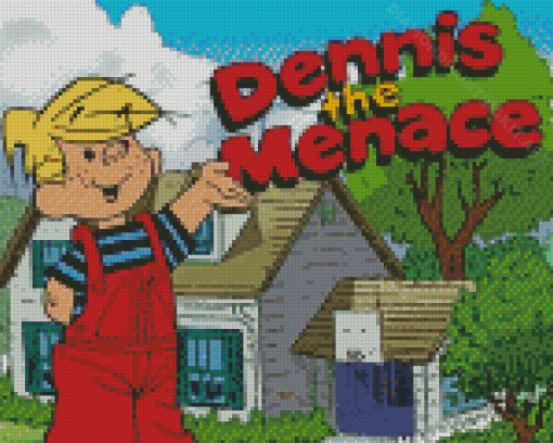 Film Dennis The Menace Diamond Painting