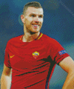 Edin Dzeko Diamond Painting