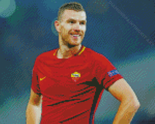 Edin Dzeko Diamond Painting