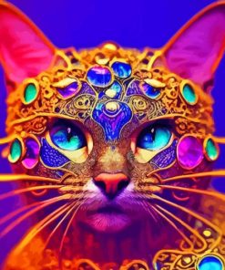 Fancy Cat Diamond Painting