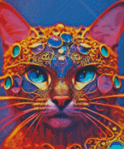 Fancy Cat Diamond Painting