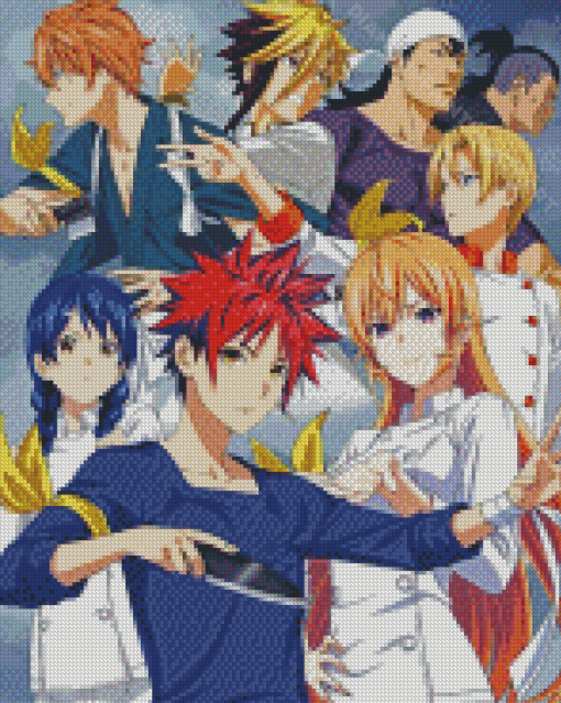 Food Wars Diamond Painting