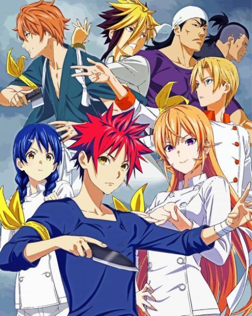 Food Wars Diamond Painting