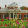 Monticello Virginia Diamond Painting