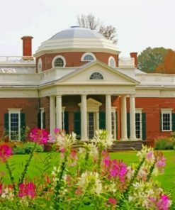 Monticello Virginia Diamond Painting