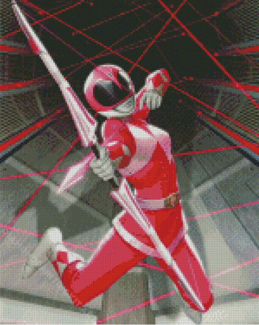 Power Ranger Diamond Painting