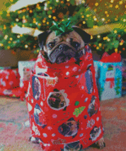 Pug Dog Diamond Painting