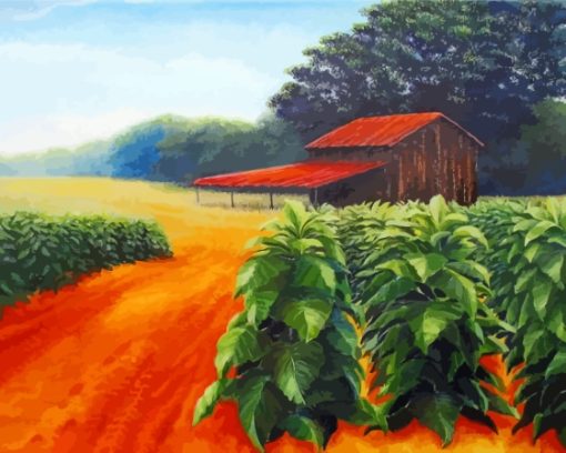 Tobacco Barn Diamond Painting