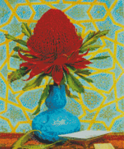 Vintage Waratah Diamond Painting