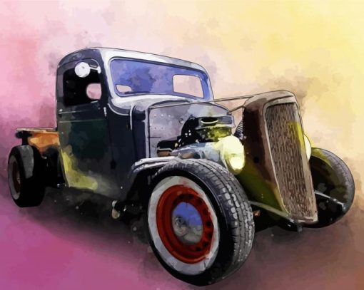 Chevrolet Truck Art Diamond Painting