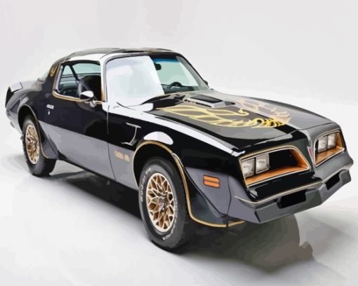 1977 Firebird Diamond Painting