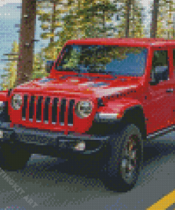 Jeep Wrangler Diamond Painting