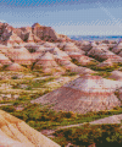 Aesthetic Badlands Diamond Painting