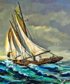 Aesthetic Bluenose Diamond Painting