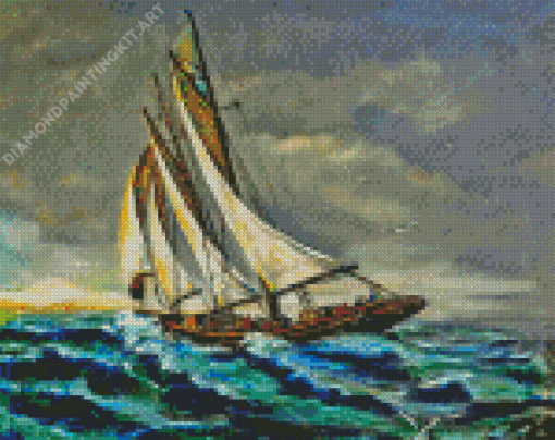 Aesthetic Bluenose Diamond Painting