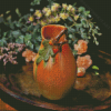 Brown Vase Diamond Painting