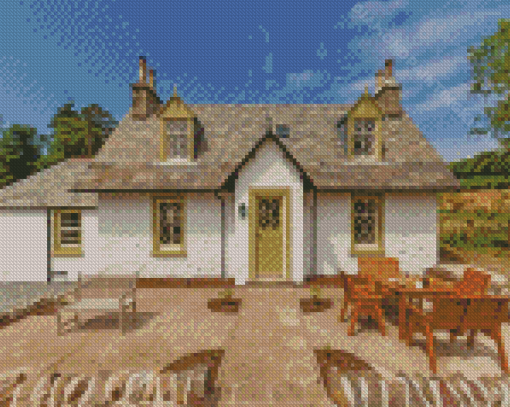 Farm Cottage Diamond Painting