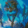 Aesthetic Fenrir Diamond Painting