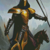 Knight In Armor Diamond Painting