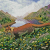 Mountain Cat Diamond Painting