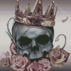 Crown Skull Diamond Painting