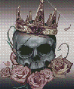 Crown Skull Diamond Painting